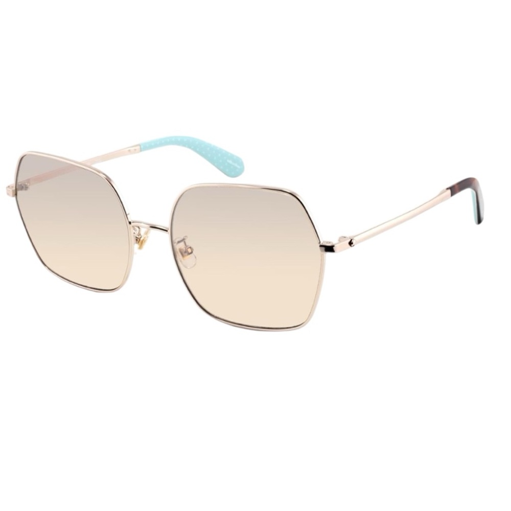 Kate Spade ELOY / F / S wire framed sunglasses amber brown lens 59/ 18/ 140 NEW